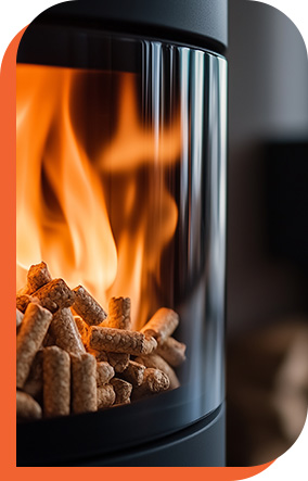 Chauffage au bois et à granulés - Maison du Chauffage Dupont Chauf Services